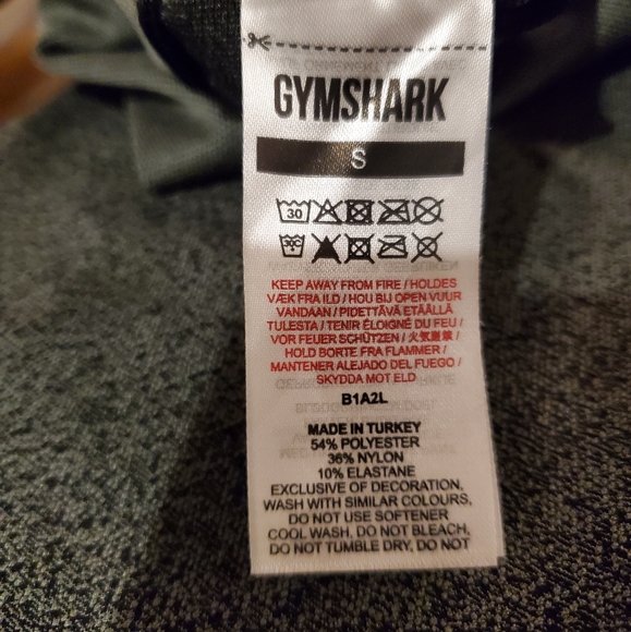 Gymshark Adapt Ombre Seamless Leggings - Black/Grey - Small - Picture 8 of 10